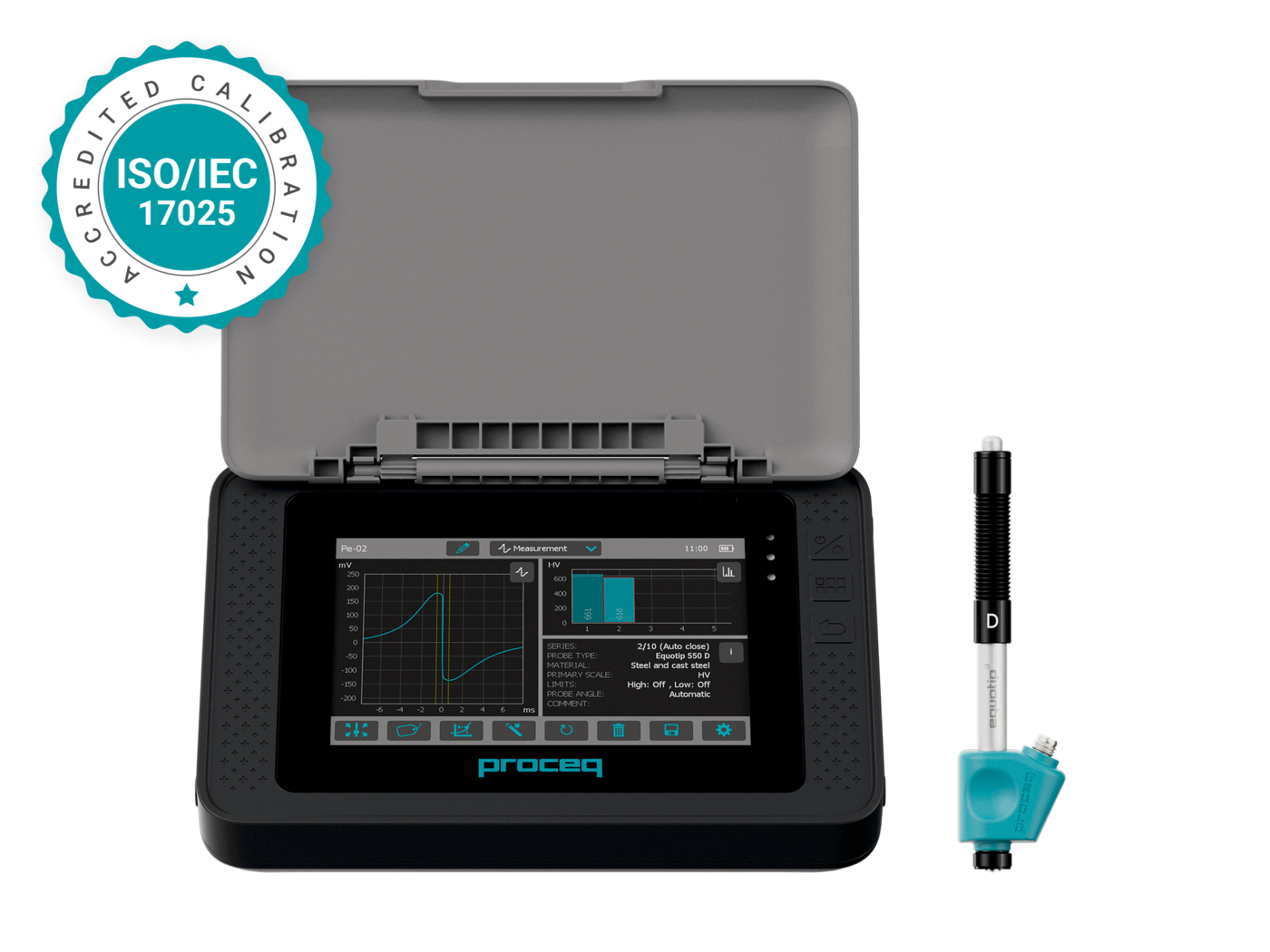 Equotip 550 Leeb Highly robust and advanced Leeb measuring system